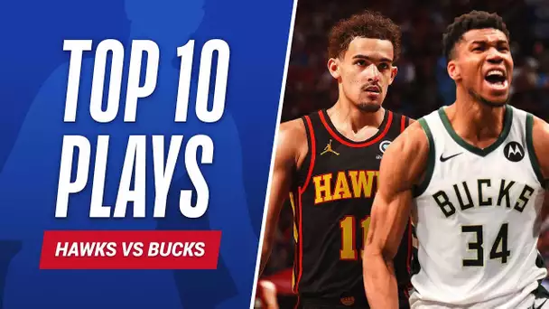 Top 10 Plays of Hawks vs. Bucks Season Series! 👀