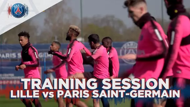 TRAINING SESSION - LILLE VS PARIS SAINT-GERMAIN