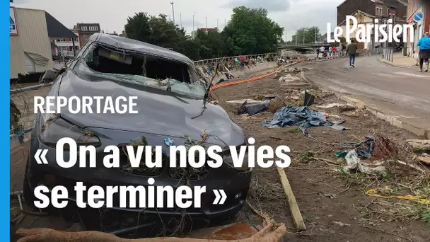 « On a vu nos vies se terminer » : après les inondations, les Liégeois nettoient les dégâts