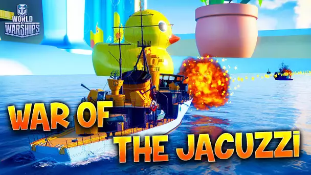 WAR OF THE JACUZZI !! - WORLD OF WARSHIPS Gameplay avec Fanta PC HD FR