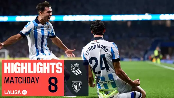 Resumen de Real Sociedad vs Athletic Club (3-0)