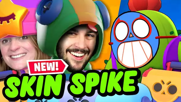 ON CRAQUE POUR LE NOUVEAU SKIN DE SPIKE : SPIKE MASQUE ! PACK OPENING BRAWL STARS FR