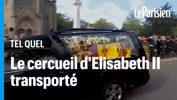 Le cercueil d'Elisabeth II est parti en direction d'Edimbourg