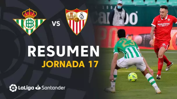 Resumen de Real Betis vs Sevilla FC (1-1)