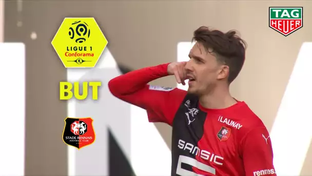 But Adrien HUNOU (28') / Stade Rennais FC - Montpellier Hérault SC (5-0)  (SRFC-MHSC)/ 2019-20