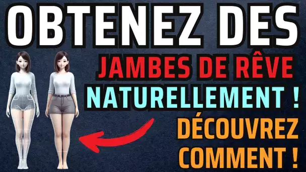 ⚠️ Réduire la Graisse des Cuisses 3 Secrets Efficaces Révélés par la Science!