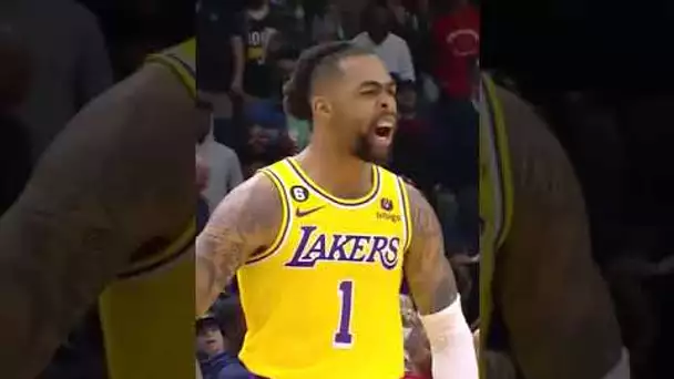 D-Lo knocks down the 3 as the Lakers are off to HOT start in New Orleans! 🔥🔥🔥| #Shorts