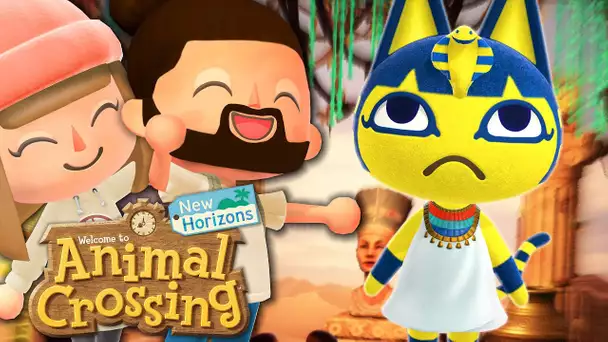 ON TRANSFORME LA NOUVELLE MAISON DE NEFERTI ! ANIMAL CROSSING NEW HORIZONS !