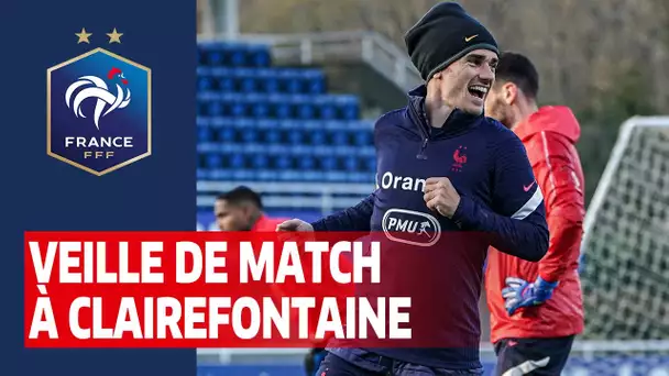 Veille de France-Ukraine à Clairefontaine, Equipe de France I FFF 2021