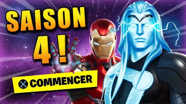 FORTNITE SAISON 4 : Supers pouvoirs & Passe de combat !