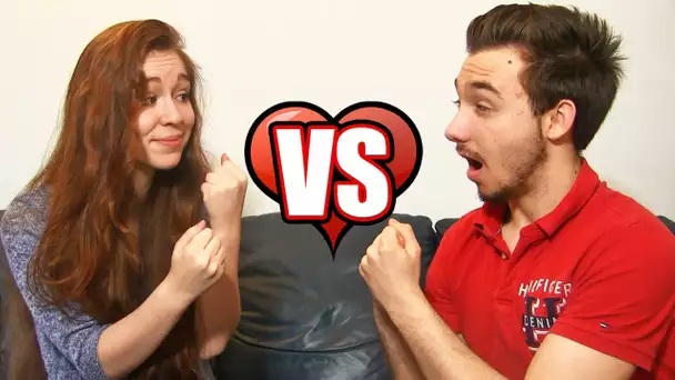 BOYFRIEND VS GIRLFRIEND CHALLENGE ! 5 TAG en Amoureux !