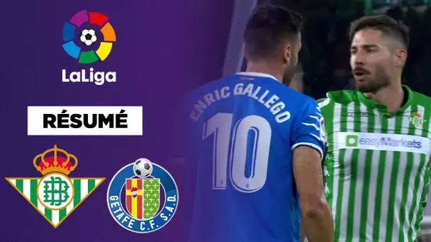 Résumé : Un Real Betis - Getafe sous haute tension