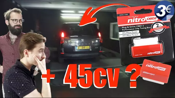 Gagner 45ch pour 3€ ? Test du Nitro OBD2 - Vilebrequin