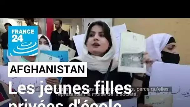 Afghanistan : des femmes veulent manifester si les écoles pour filles ne rouvrent pas • FRANCE 24