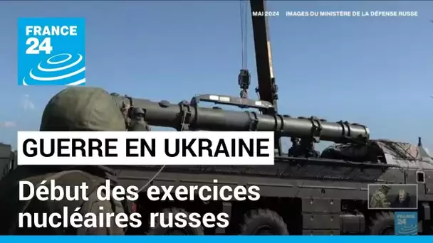 Début des exercices nucléaires russes en réponse aux "menaces" occidentales • FRANCE 24
