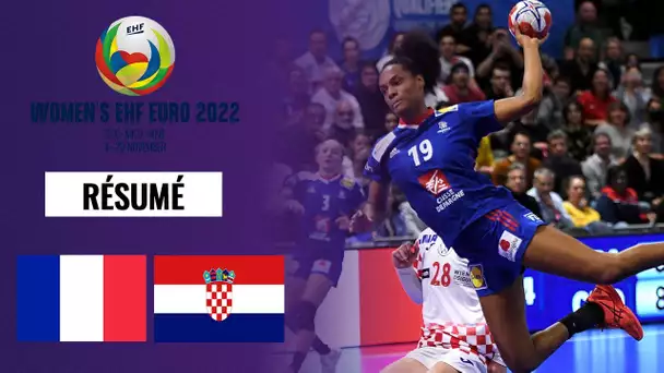 🤾♀️Résumé - Qualif Euro 2022 : Les Bleues battent la Croatie et valident leur billet !