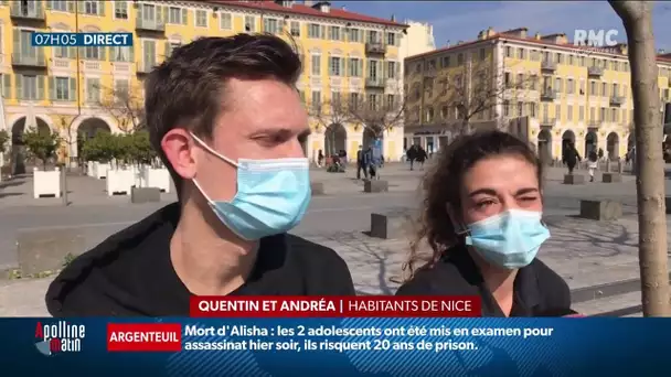 A Nice, les habitants s'estiment "punis" avec le confinement prolongé