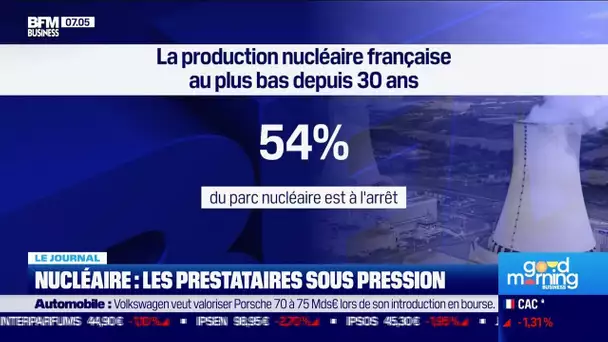 Nucléaire: les prestataires sous pression