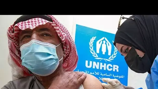 Jordanie : début des vaccinations contre le Covid-19 dans un camp de réfugiés syriens