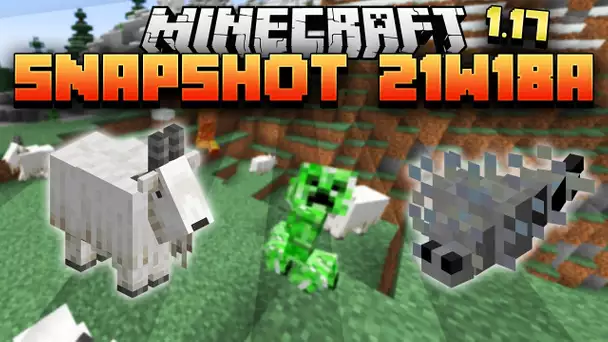 Les chèvres du samedi soir - Minecraft 1.17 Snapshot 21w18