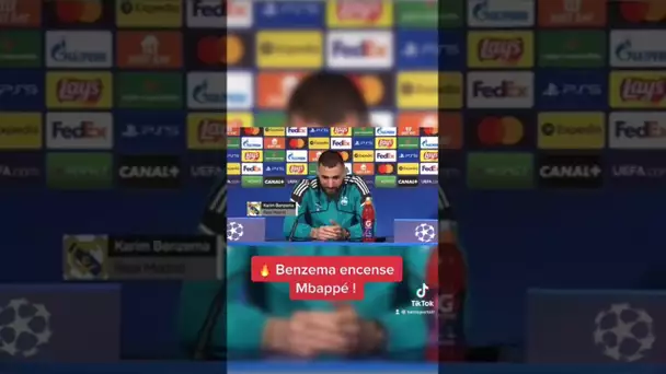 🔥 Benzema encense Mbappé !