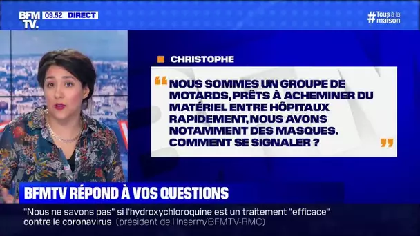 Je dispose de masques, puis-je les apporter aux hôpitaux ? BFMTV répond à vos questions