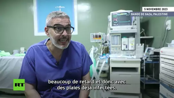 Un chirurgien de Médecins sans frontières rapporte avoir traité des patients brûlés à Gaza