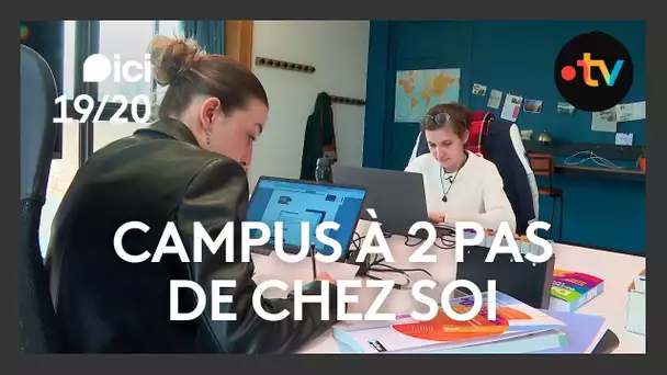 Le campus même loin des grandes villes