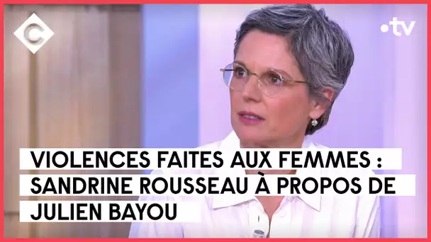 Violences faites au femmes : Sandrine Rousseau à propos de Julien Bayou - C à vous - 19/09/2022