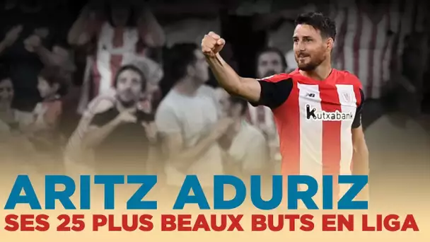 Les 25 plus beaux buts d'Aritz Aduriz en Liga !
