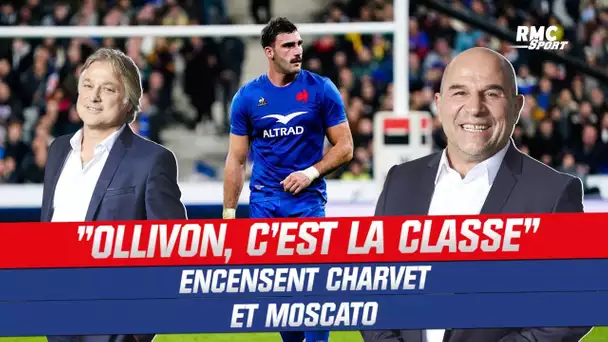 XV de France : "Ollivon, c'est la classe" encensent Charvet et Moscato (SMS)