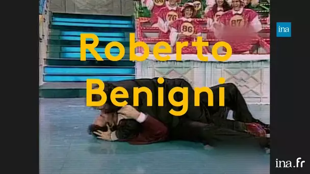 Roberto Benigni, agitateur des plateaux de télé français | Franceinfo INA