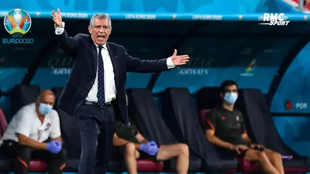 Euro 2021 : Santos en première ligne après la piteuse élimination portugaise