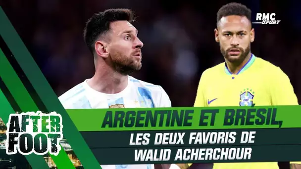 Coupe du Monde : Argentine et Brésil, les deux favoris d'Acherchour