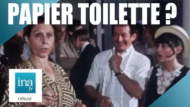 1978 : S'habiller avec du papier toilette | Archive INA