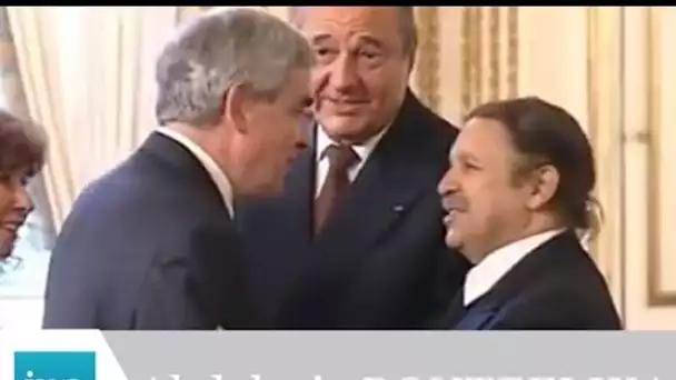 Abdelaziz Bouteflika reçu à l'Elysée - Archive INA