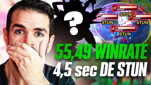 55,49% CE SUPPORT DEVIENT LE PLUS GROS WINRATE MIDLANE (C EST DEBILE)