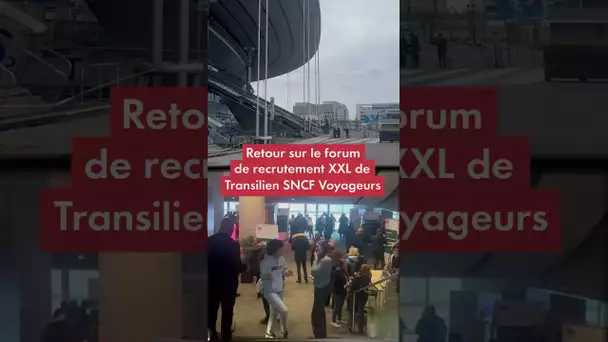 Retour sur le forum de recrutement XXL de Transilien SNCF Voyageurs