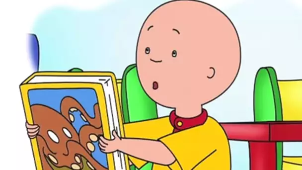 Caillou en Français | Le Livre de L'école | 520 | dessin animé | NOUVEL ÉPISODE HD