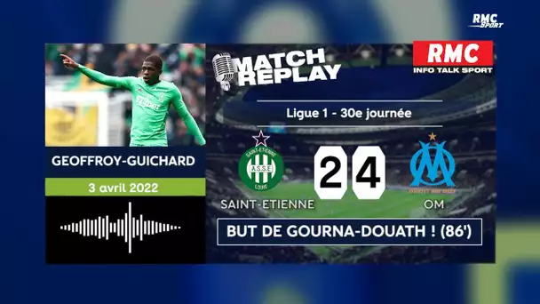 Ligue 1 : L’OM domine Saint-Etienne (4-2) et s’accroche à la 2e place (avec les commentaires RMC)