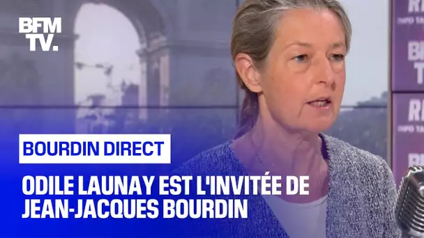 Odile Launay face à Jean-Jacques Bourdin en direct