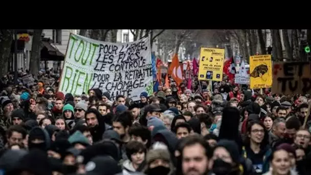 Retraites : 87.000 manifestants à Paris selon la police, 500.000 selon un syndicat