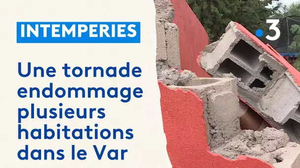 Var : une tornade localisée avec de puissantes rafales endommage 22 habitations à Vidauban