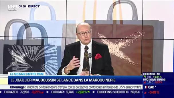 Alain Némarq (Mauboussin) : Le joaillier Mauboussin se lance dans la maroquinerie