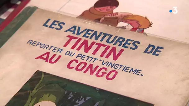 BD Tintin : ventes aux enchères d'albums anciens d'Hergé à Roubaix.