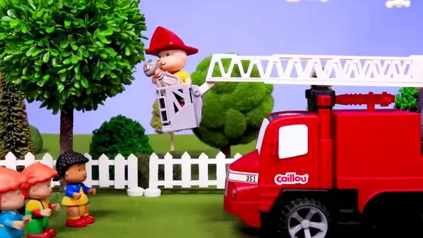 Caillou et le Camion de Pompier | Caillou en Français