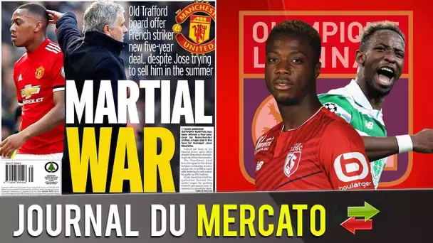 MARTIAL au cœur d'une guerre interne, DEMBÉLÉ ou PÉPÉ à Lyon ?