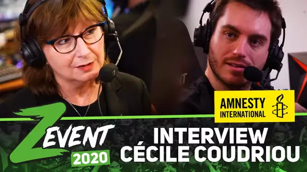 ZEVENT 2020 #11 : Interview Cécile Coudriou, Présidente d'Amnesty International France