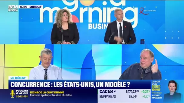 Nicolas Doze face à Jean-Marc Daniel : Concurrence, les Etats-Unis, un modèle ?