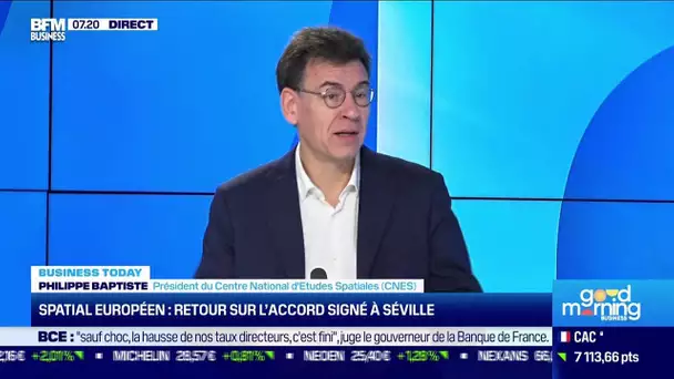 Philippe Baptiste (CNES) : Spatial européen, retour sur l'accord signé à Séville